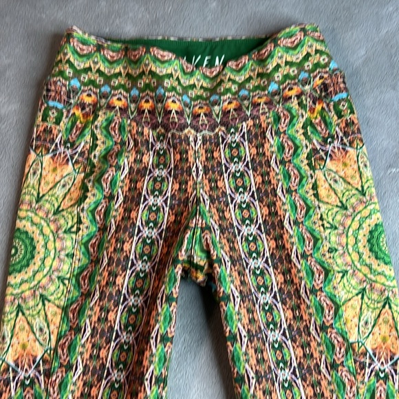 🎯NWOT Wolven Fauna Flare Green Size XSP - Picture 5 of 12